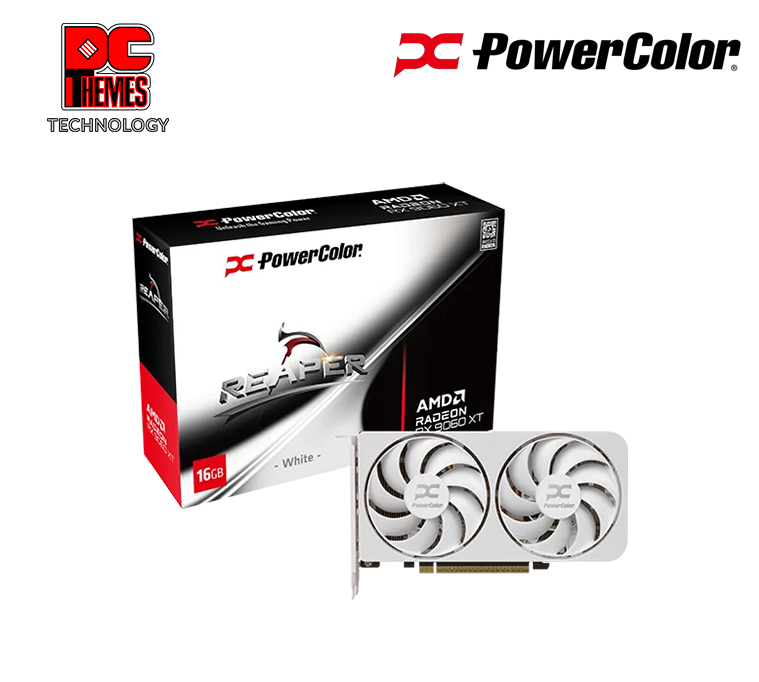 POWER COLOR Reaper AMD Radeon™ RX 9060 XT 16GB GDDR6 Graphics Card